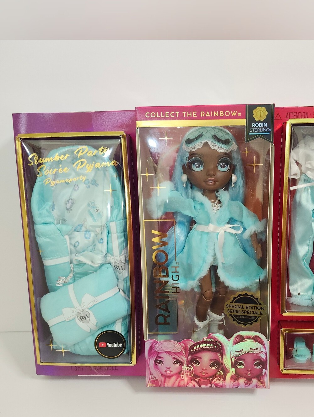 MGA- Rainbow High "SLUMBER PARTY" Special Edition- ROBIN STERLING  New/Sealed